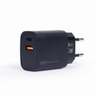 GEMBIRD TA-UQC3USB nabíjačka USB/USBC 18W